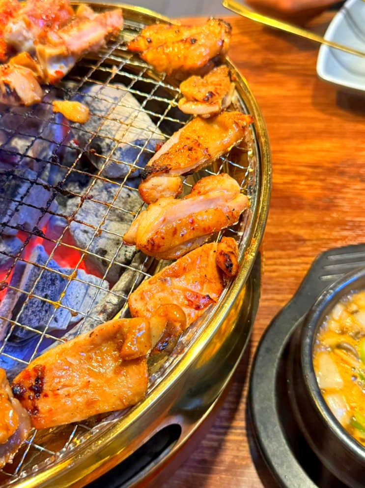  배곧신도시 맛집 숯불닭갈비 생각날땐 온더가든