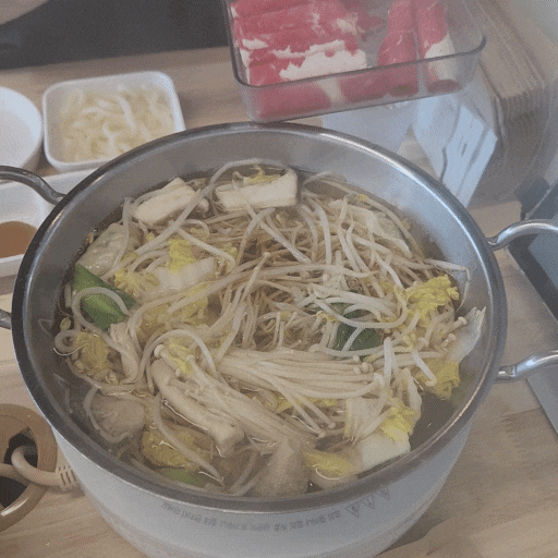  전북대샤브샤브 맛집 [하루샤브] 1인 샤브샤브 간편하고 맛있어요~ 전북대 점심 추천!