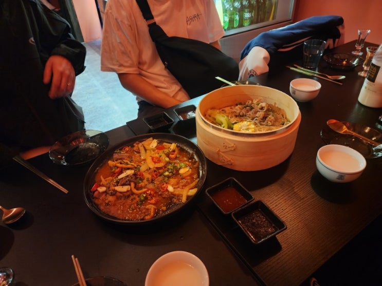  [수원/아주대/술집] 아주대 신상 한식 스타일 주점... '심미경' / 소고기편백찜, 쌈장박이삼겹살