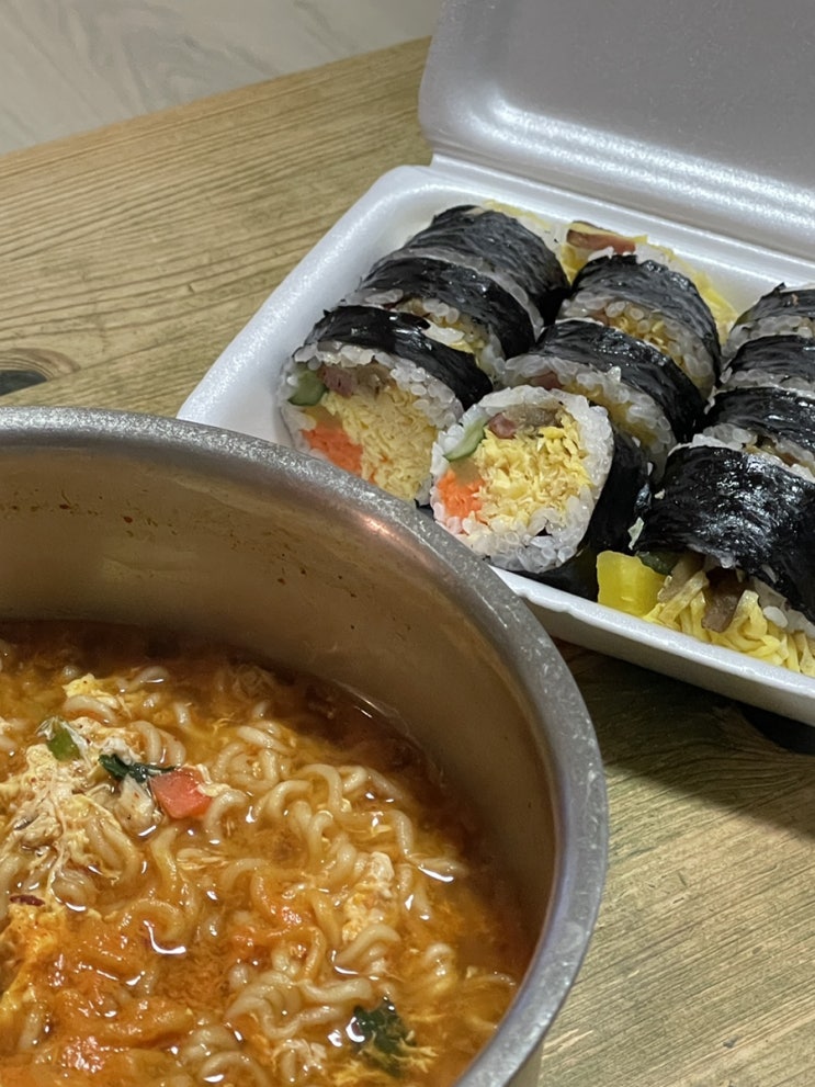  경주 김밥 맛집 교리김밥 본점 포장 후기