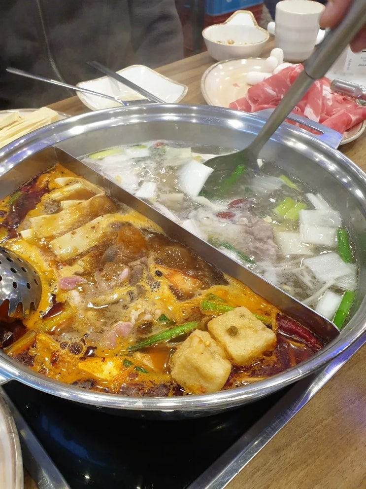  맛집_서울대입구역_소백양훠궈: 깨끗하고 친절한 무한리필 훠궈
