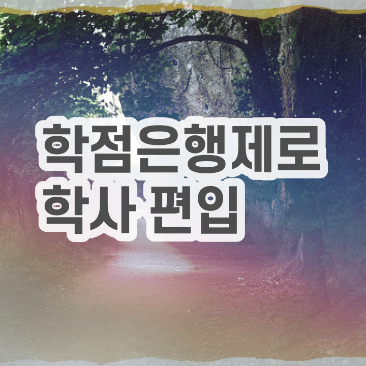  학점은행제 학점확인 , 학은제 멘토가 비용부담 절감 기간 단축 팁 완벽정리 했어요