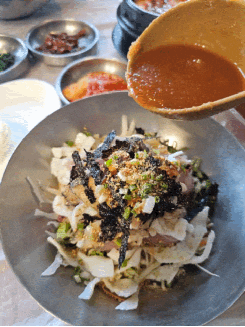  경주 감포 물회 맛집 멋진 통유리 바다 뷰 돌고래횟집 인생물회집