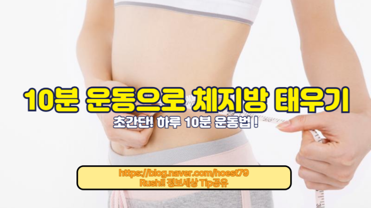  하루에 단 10분만 투자하여 체지방을 무서울 정도로 빠르게 태우는 운동법! 짧은 시간에 최대 효과를 보는 다섯 가지 운동법을 만나보세요. 체지방 감소와 건강한 몸매를 위한 꿀팁!