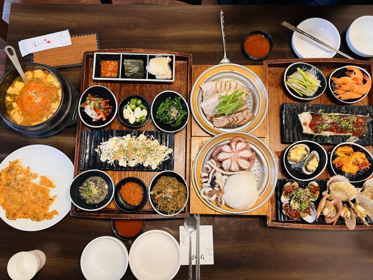  부평 문어갑오징어 곤드레솥밥 맛집추천 부평시장맛집 향이랑