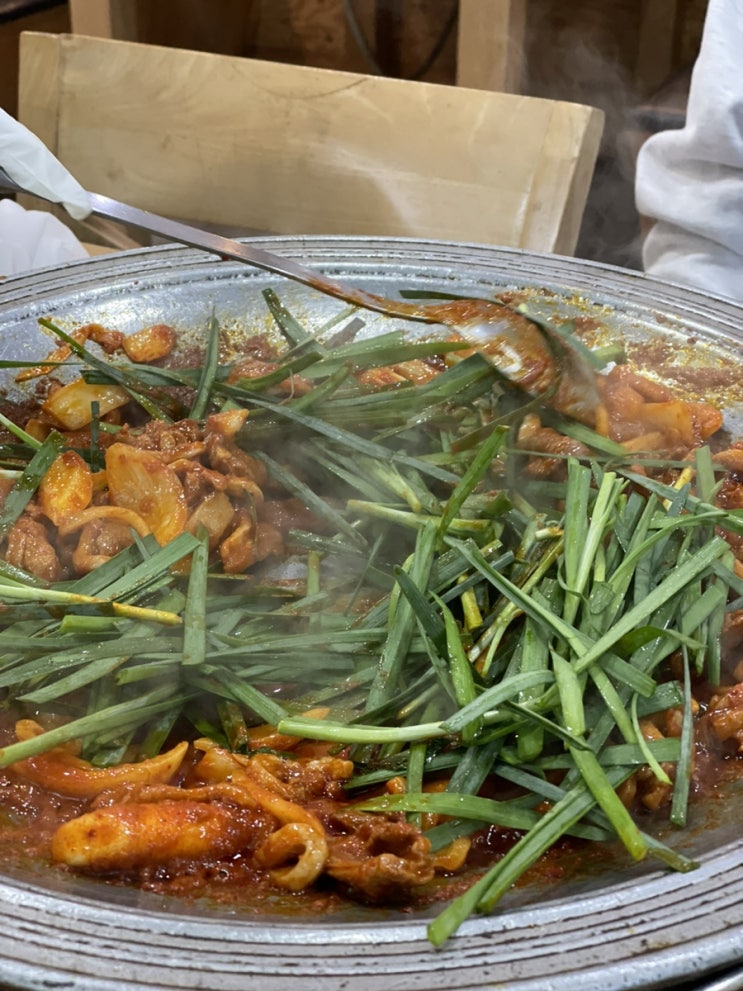  [합정역::서교동맛집] 오리주물럭 참 잘하는 마포오리농장 :: 홍대한식