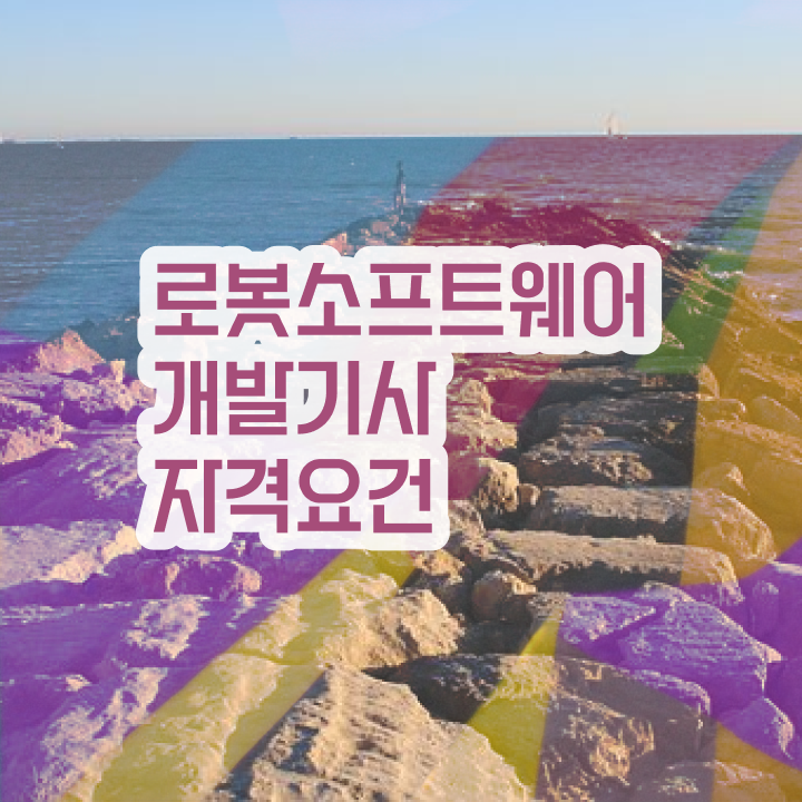  로봇소프트웨어개발기사 공부기간 로봇소프트웨어개발기사 응시자격 집에서 온라인으로 간단하게 끝낸 팁