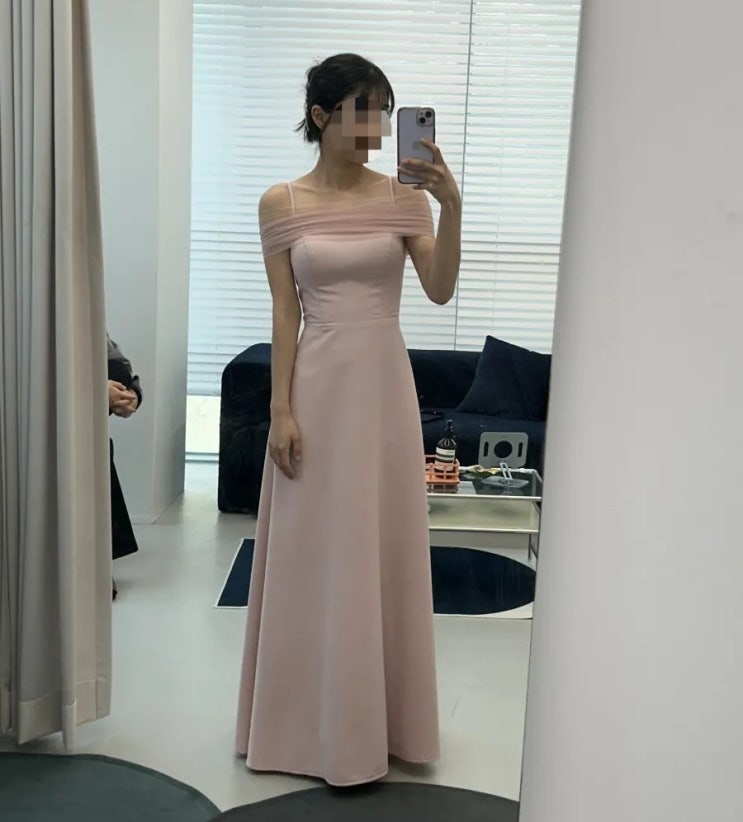 2부 드레스 피로연 드레스 대여 후기(<b>핑크드레스</b>) : 페어립트