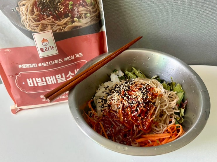  [토리가] 매콤 달콤한 맛이 일품인 모밀소바밀키트