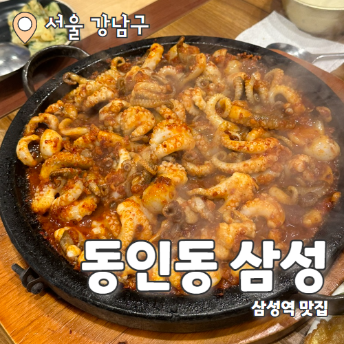  동인동 : 삼성역맛집 돌판마늘쭈꾸미 내돈내산 후기