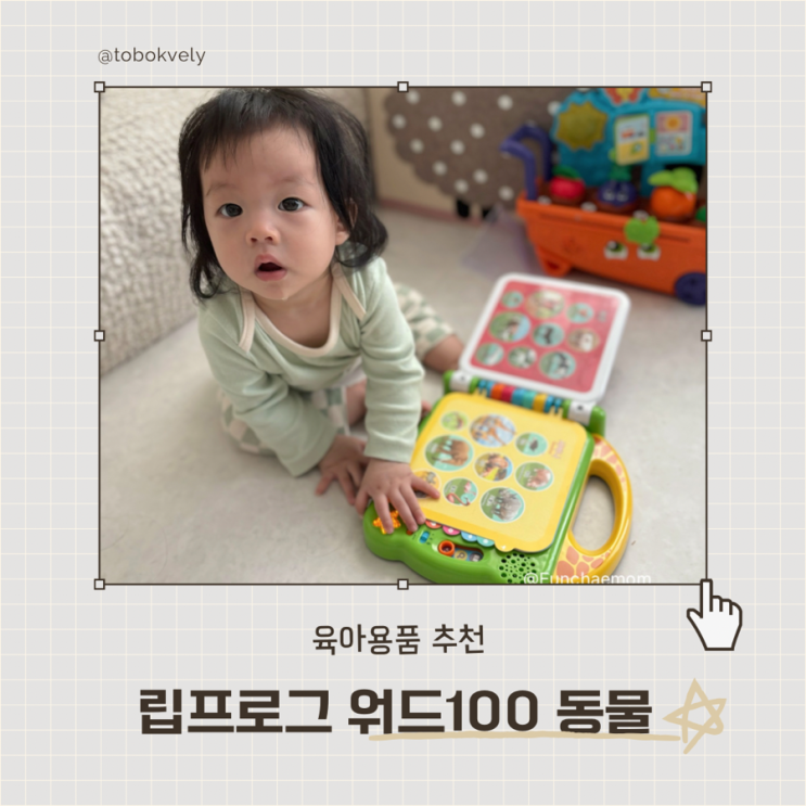 돌아기 어린이날 선물 립프로그 워드북100 동물편