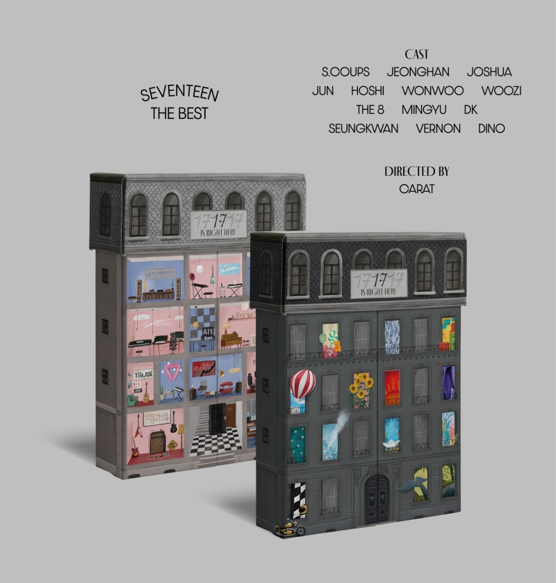 收購未拆專輯！偶像專輯收購專家！SEVENTEEN - BEST ALBUM '17 IS RIGHT HERE'