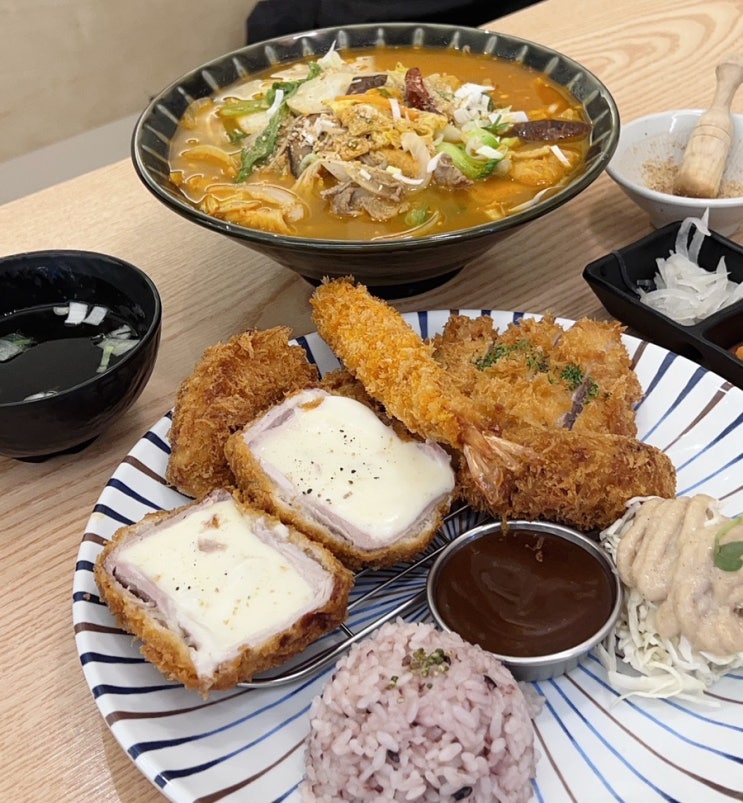  안산 본오동 돈까스 내돈내산 오유미당 사리역 맛집
