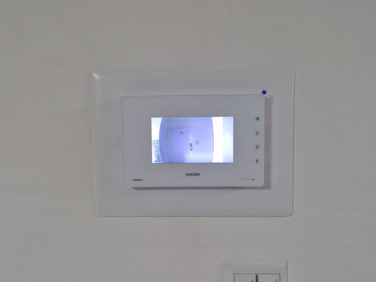  의정부비디오폰 의정부 용현동 그랜드아파트 코콤 K6B VP-U701 설치