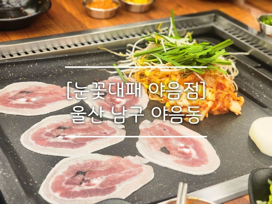 눈꽃대패 야음점 사진 1