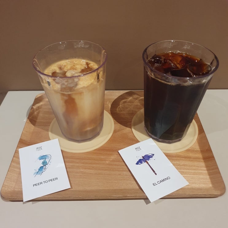  코엑스 카페 피어커피(Feat. 블루리본) 위치, 메뉴, 내부사진