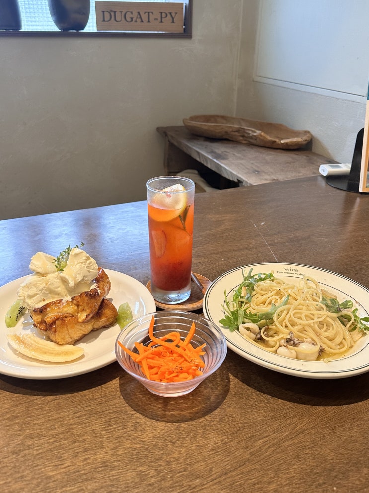  제주 서귀포 브런치맛집 | 카누 광고 촬영지 | 위이