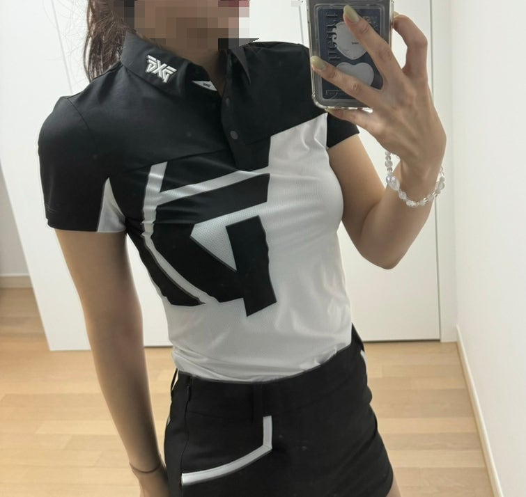 커플 골프웨어 PXG 내돈내산 언박싱(남성상의 여성상의 여성치마)