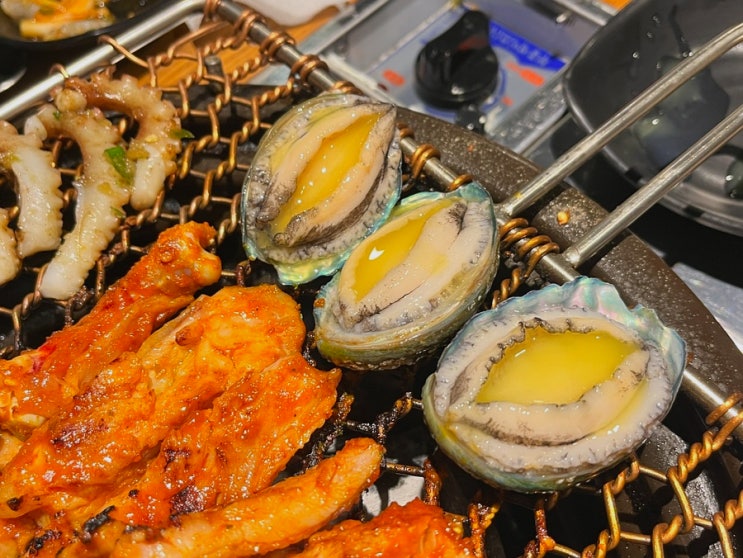  대구북구청맛집 산낙지구이 닭특수부위 참숯삼인조 침산점