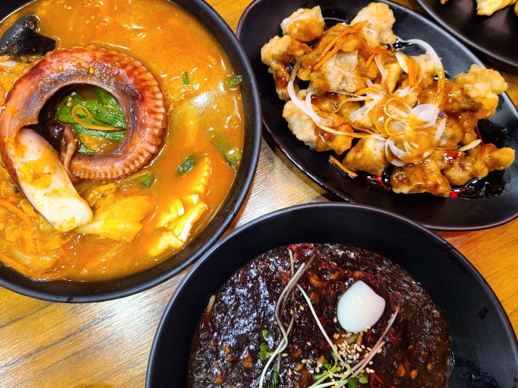  짜장면이 맛있는 송도신도시 중국집 호호반점 송도점(feat 송도 해양경찰청, 1공구 맛집)