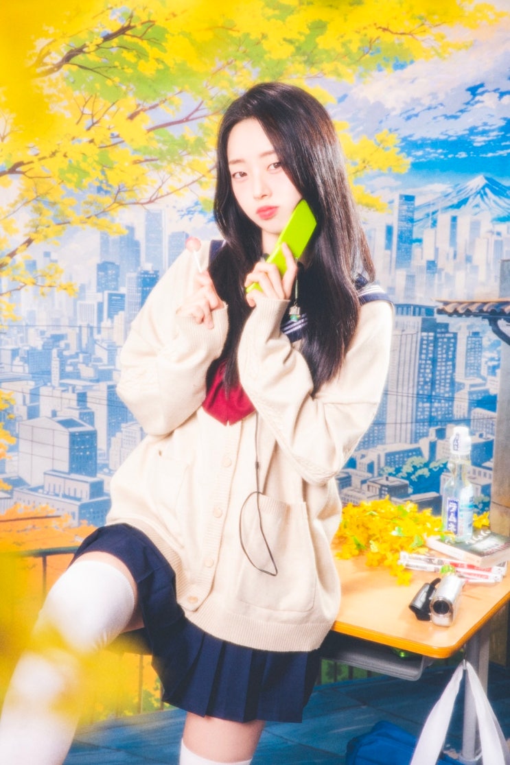  서울컨셉사진관 : 합정 청림관에서 교복 대여하고 프로필사진 촬영