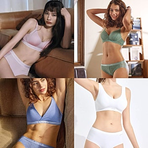 리바이스 속옷 브랜드 20대 여자 여성 여름 노와이어, 브라렛 세트 추천