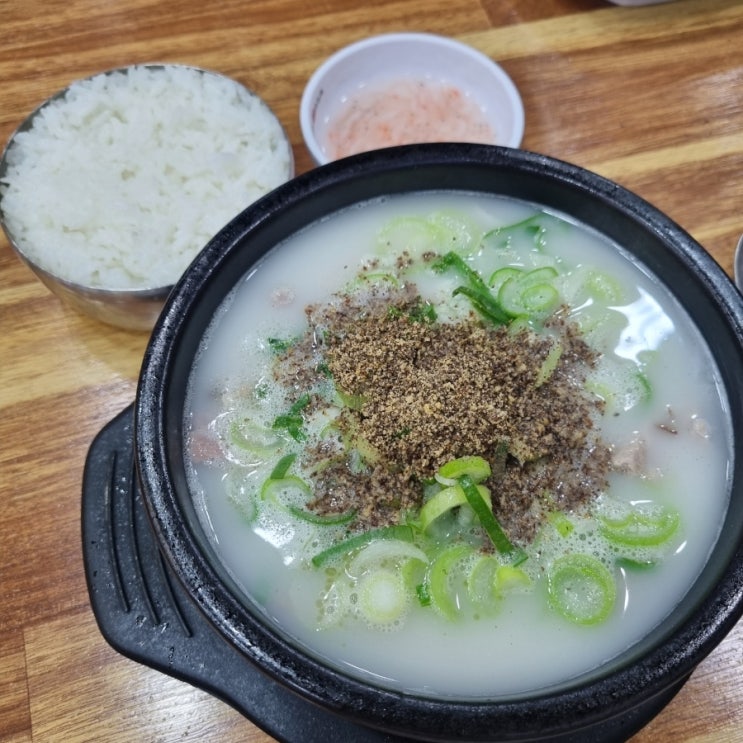  [성남 모란 맛집] 중원도서관 근처 든든한 국밥집 '무봉리토종순대국 성남하대원점'