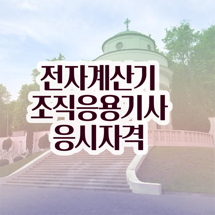  전자계산기조직응용기사 시험 과목 전자계산기조직응용기사 응시자격 집에서 온라인으로 5개월 만에 준비했던 노하우