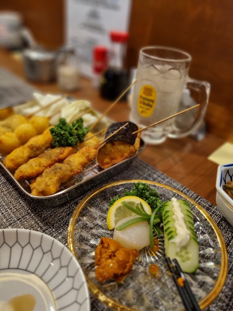  [원흥역 맛집] 원흥 쿠시카츠 전문점 고텐.