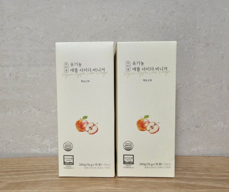  프티봉 유기농 애플 사이다 비니거_간편하게 즐기는 애사비 액상 스틱 내 돈 내산 후기