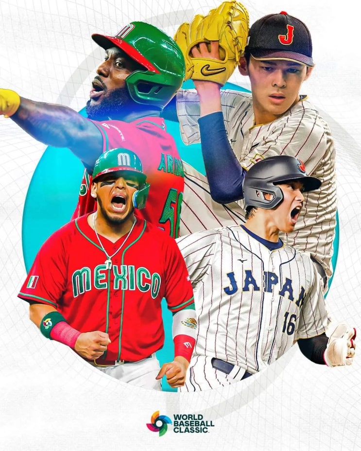  2023 WBC 준결승 :: 일본 멕시코 (1) 사사키 로키의 메이저리그 쇼케이스, 좌승사자 패트릭 산도발의 위력투, 오타니 쇼헤이