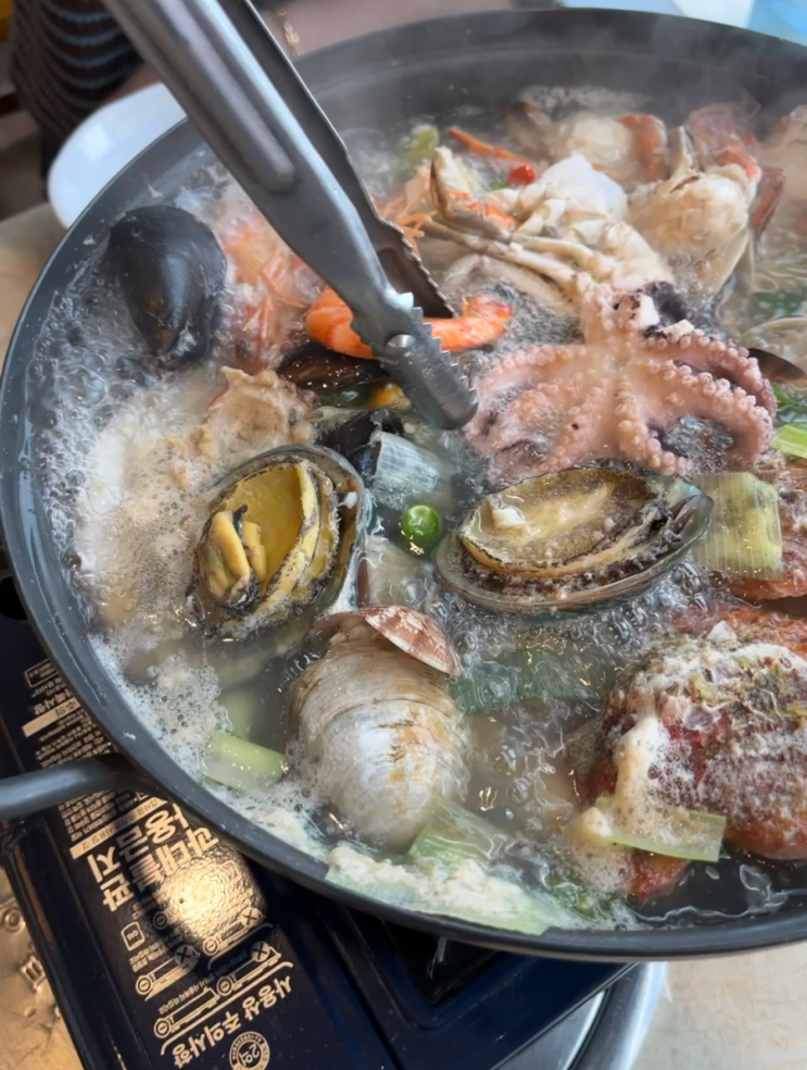  해운대 청사포해물탕맛집 착한횟집