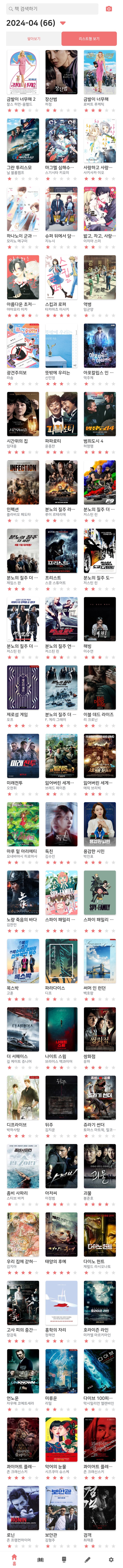  문화생활 <2024년 04월 결산>