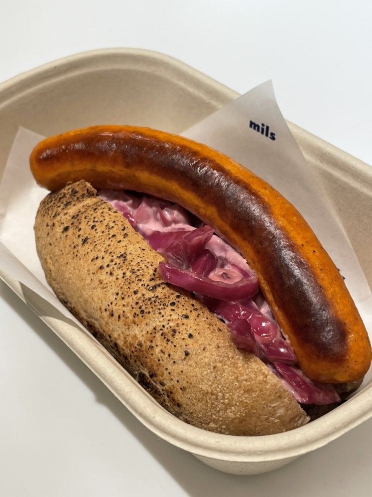  잠실 롯데백화점 맛집, 성수동 정통 소시지번 밀스 팝업스토어!