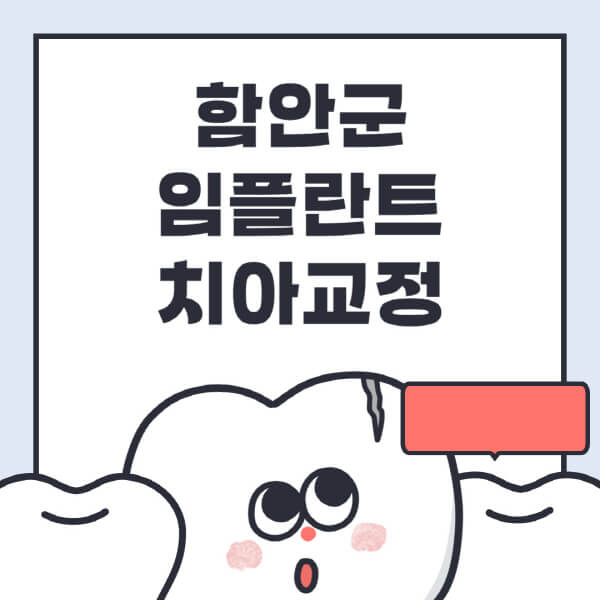  함안군 임플란트 치아교정, 가격부터 원데이까지! 알아서 선택하기