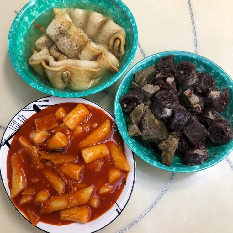  송도 웰카운티 금요일 장 떡볶이 순대 닭강정 맛집