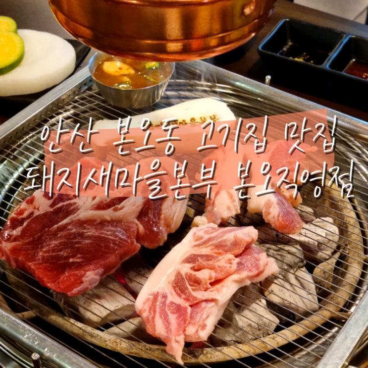  안산 본오동 먹자골목 맛집 돼지새마을본부 본오직영점 후기 상록수역 고기집 삼겹살 추천