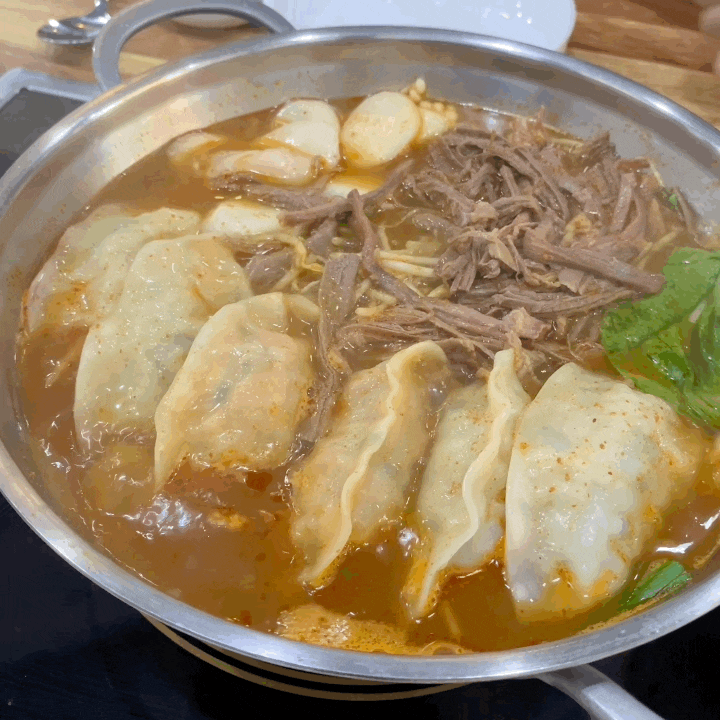  부천만두전골 생생정보통맛집 막뽑은국수바로빚은손만두 육개장만두전골 솔직후기, 주차팁공유