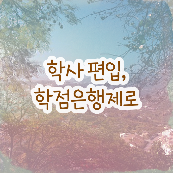  학점은행제 학점확인 , 학점은행제 플래너 가 옆에 있어서 원하던 학위를 취득했어요
