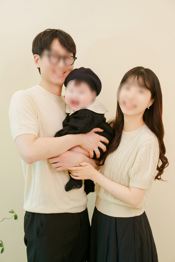  돌사진 전문 <꿈을 꾸는달> 사진관 방문 후기(200일 사진) - 금천구청 앞