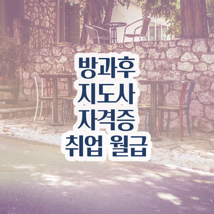  방과후지도사급여 , 구체적인 방과후지도사자격증 합격 전략