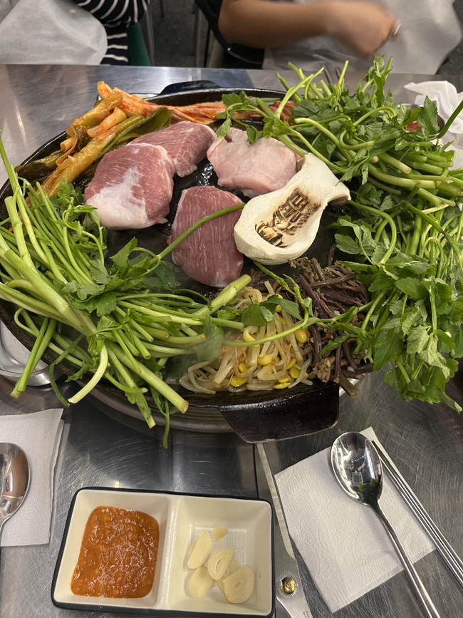  [안산] 고잔동 삼겹살 맛집 샘골로 고잔점 미나리 삼겹살