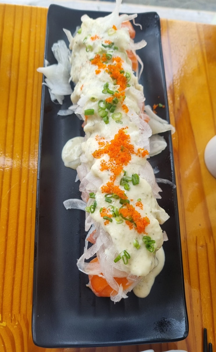  연신내 맛집 [유라쿠] 초밥 스시 연어롤  / 신선초밥 웨이팅 찐맛집