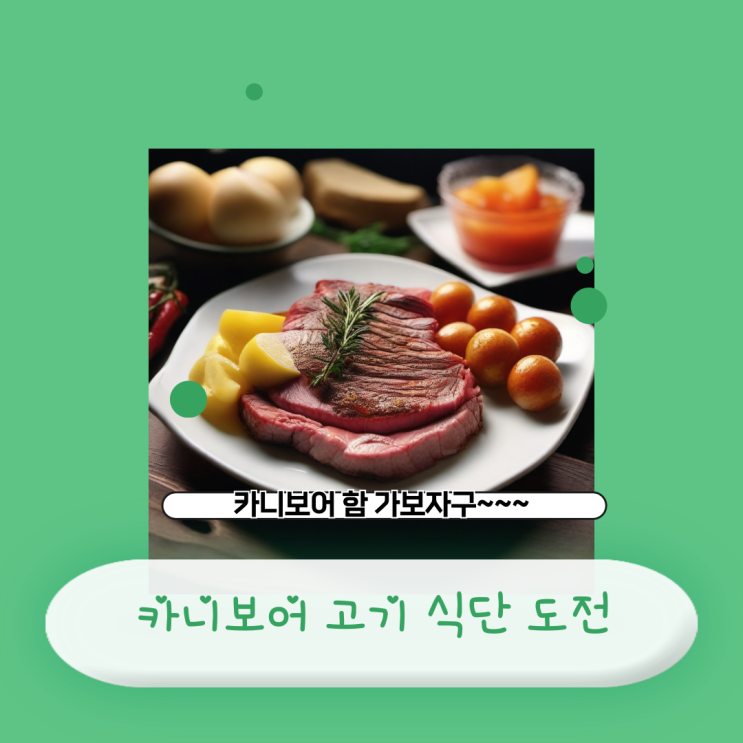  카니보어 식단 고기 인간은 육식동물 닥터쓰리