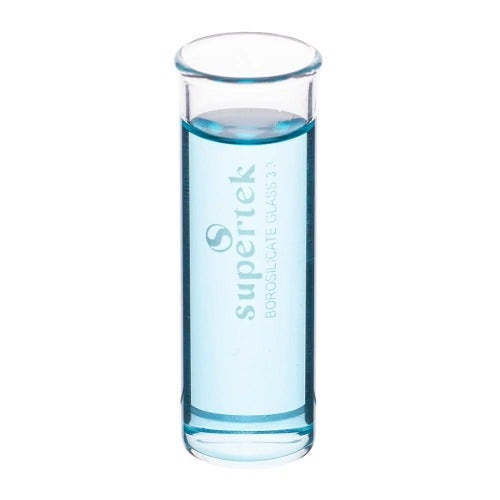  [유리초자] 평바닥 시험관 Flat Bottom Test Tube with Rim