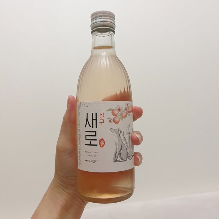  신상소주추천 l 새로 살구 소주 솔직후기