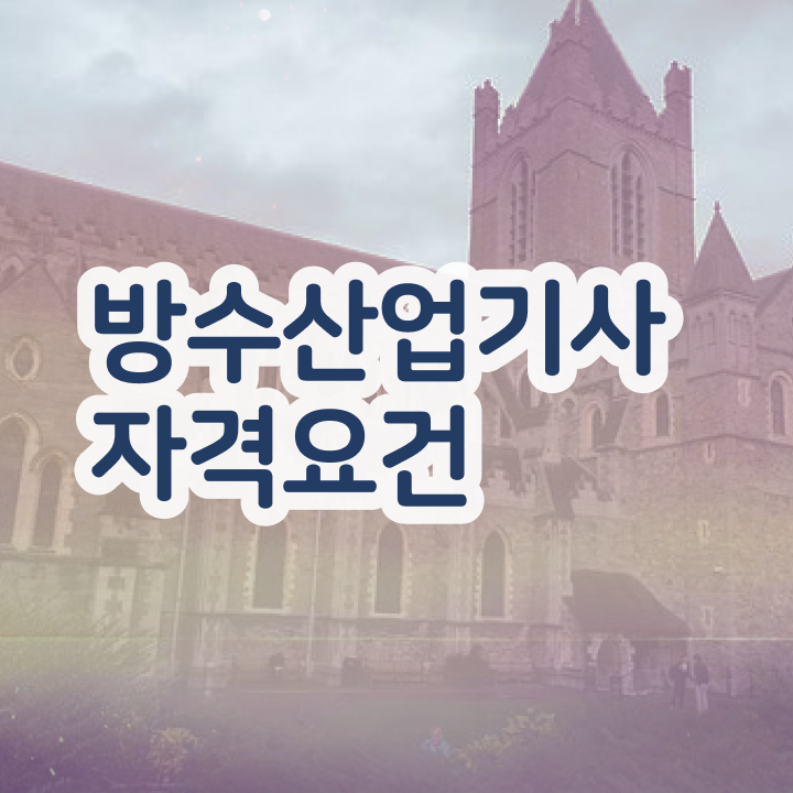  방수산업기사 실기합격률 방수산업기사 취득자격 온라인 과정으로 1학기에 끝낸 팁