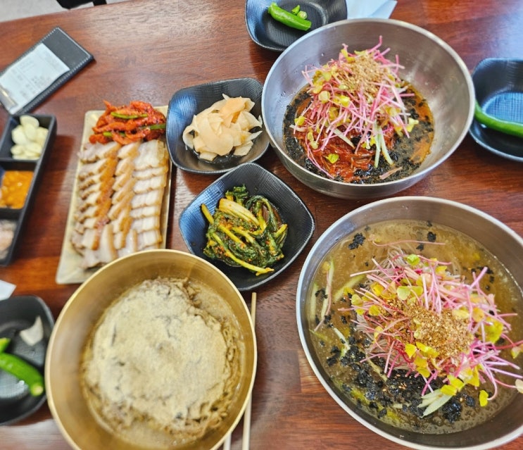 충주 여행 막국수 맛집 남한강막국수