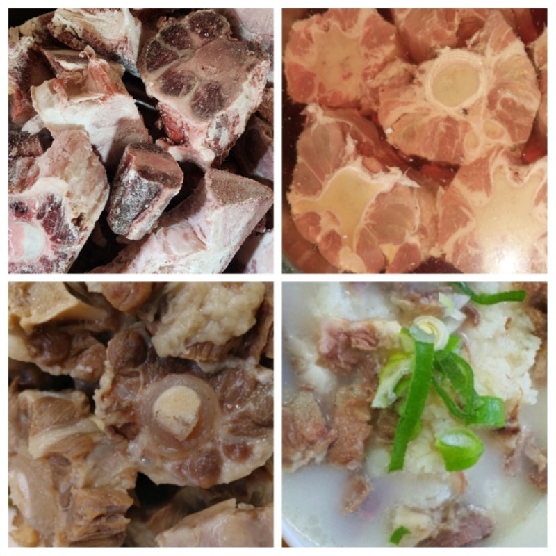 [여름 보양식] 한우 곰탕 꼬리반골  소꼬리찜 만들기 꼬리찜 곰탕끓이는법