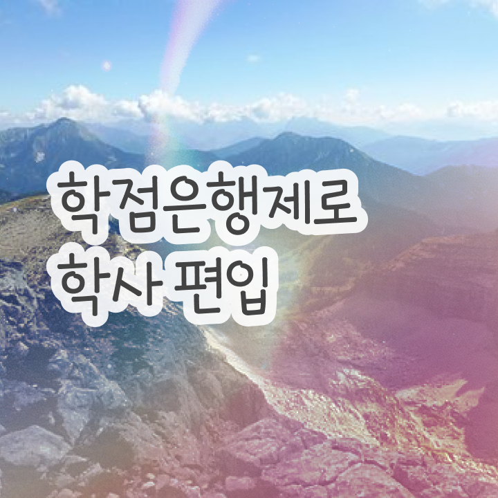  학점은행 학사 , 학점은행제 학습플래너 추천받고 원하던 학위를 취득했어요
